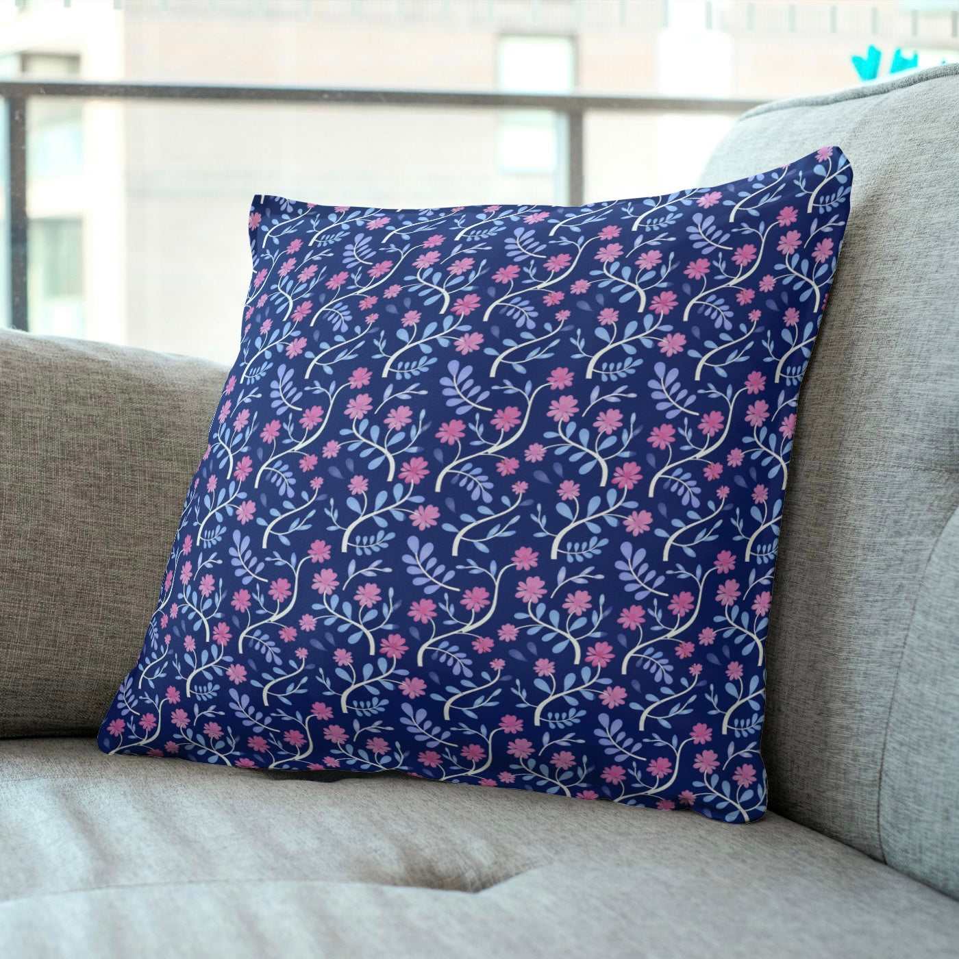 FS038 Purple Floral Seamless Pattern JPG