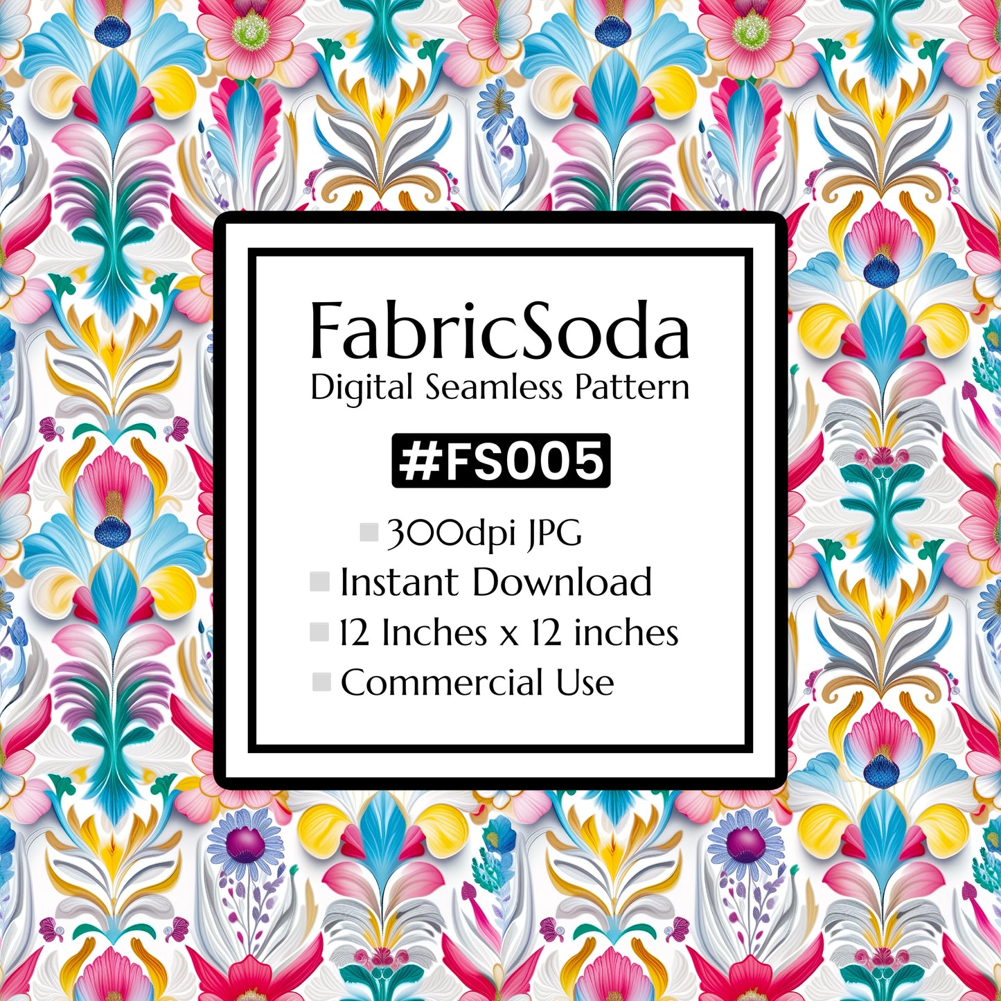 #FS005 Abstract Seamless Pattern JPG
