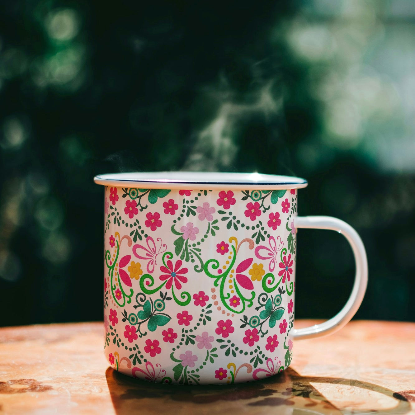 FS045 Folk floral Seamless Pattern JPG PNG