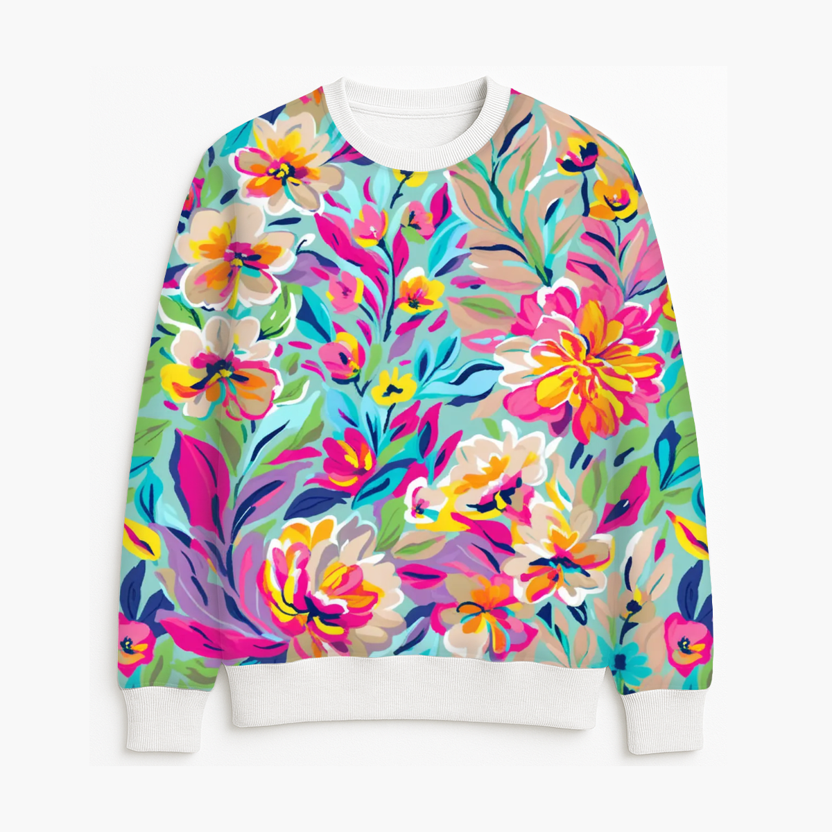 FS062 Wildflower Seamless Pattern JPG
