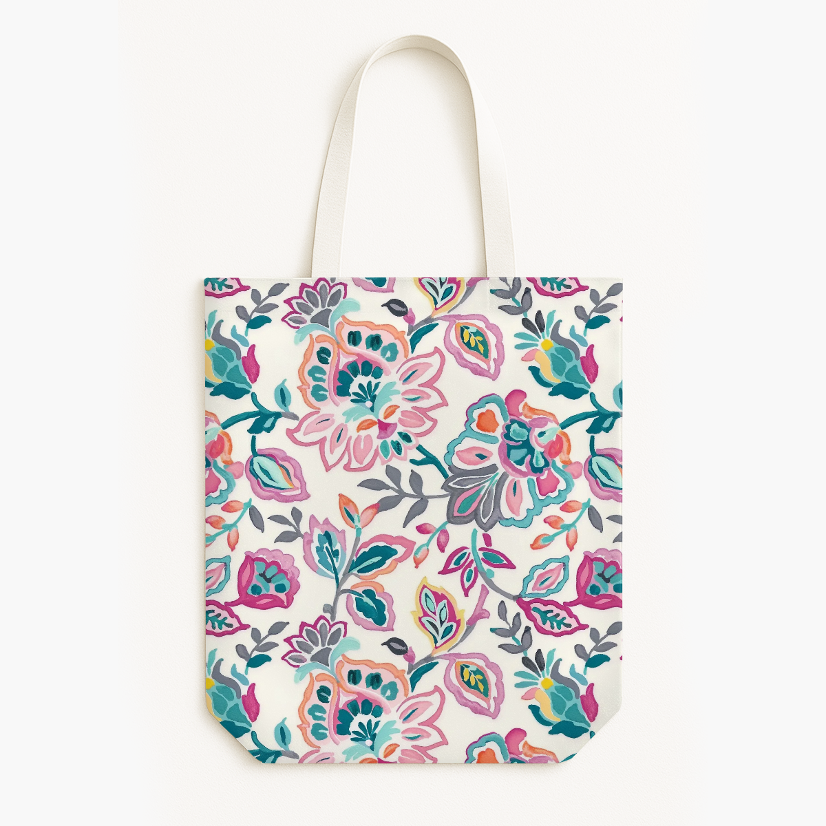 FS076 Pink Floral Seamless Pattern JPG