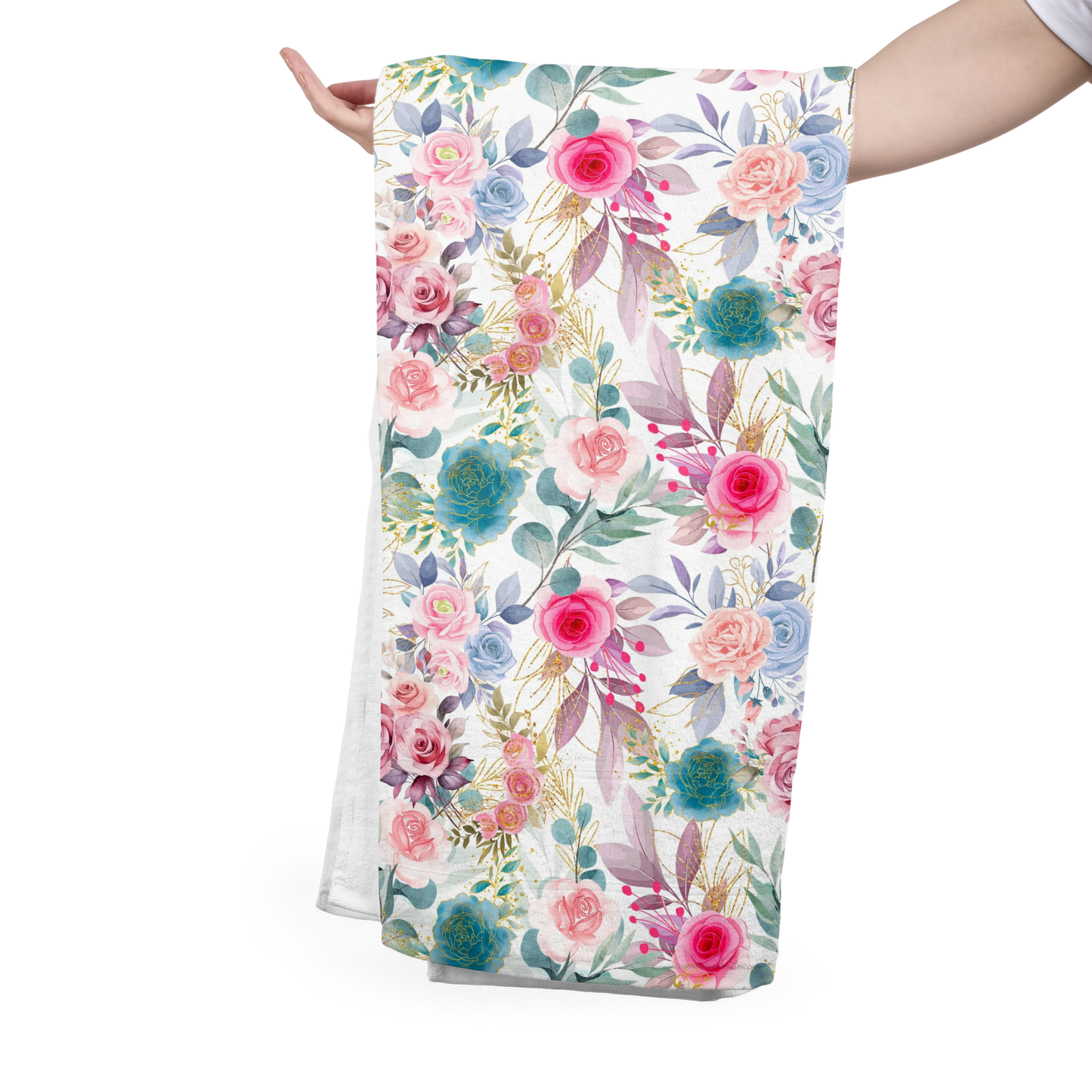 #FS003 Watercolour Floral Seamless Pattern JPG PNG