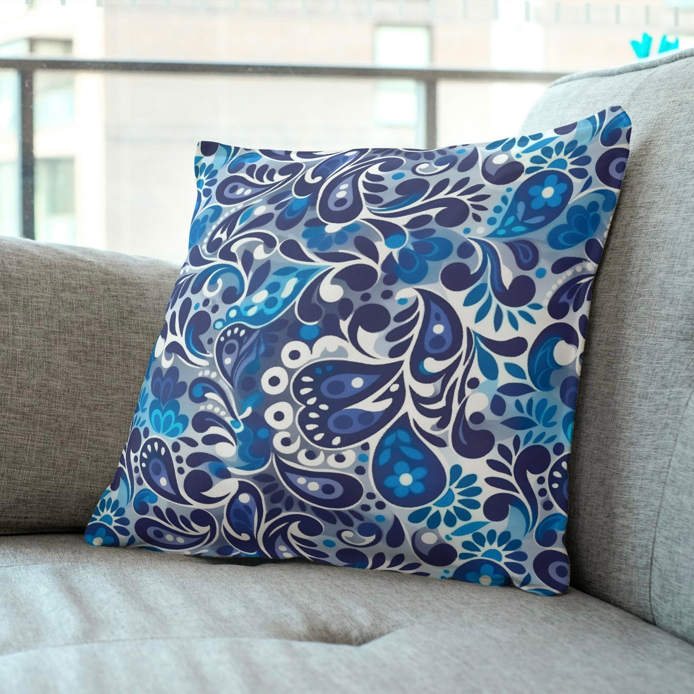 #FS010 Blue Paisley Seamless Pattern JPG