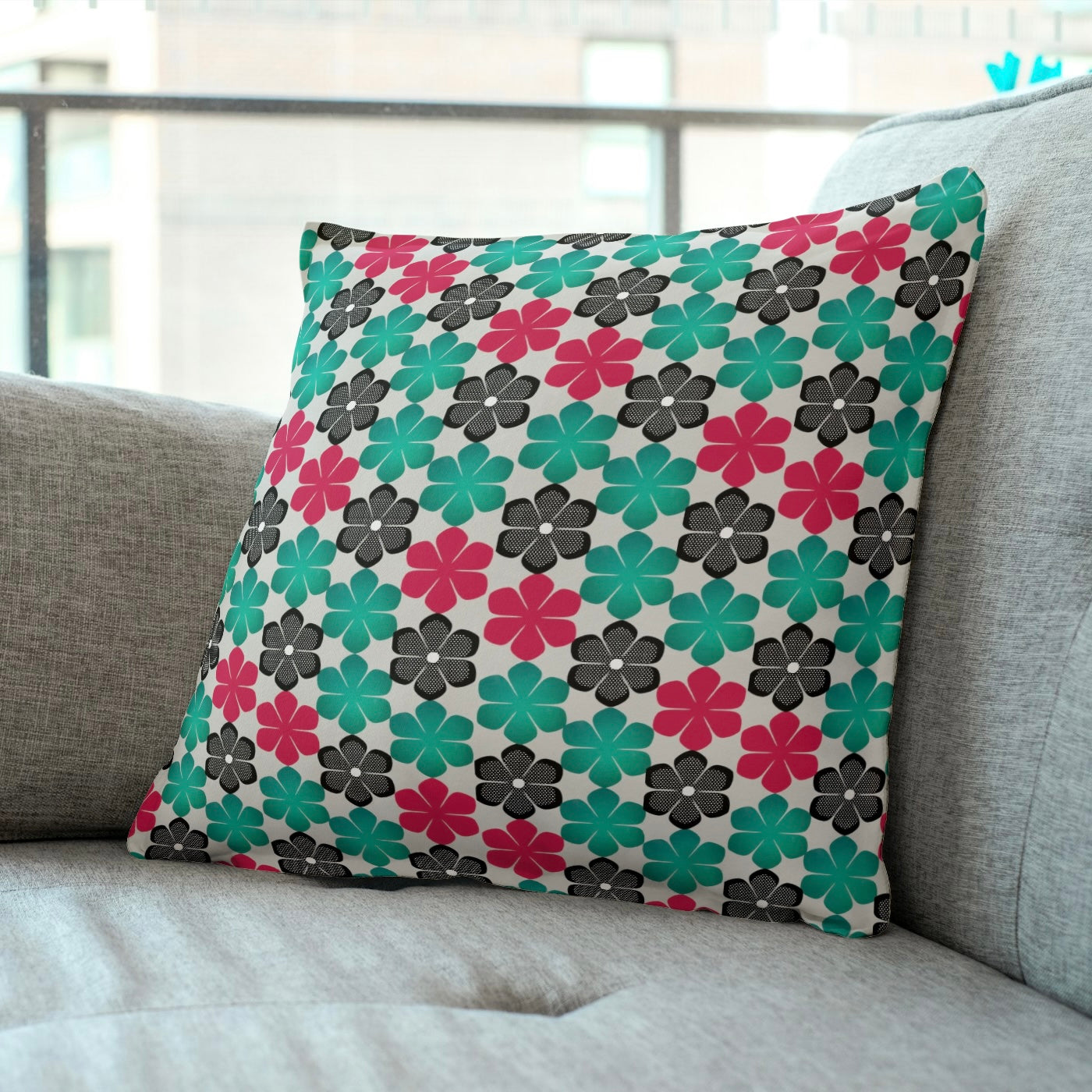 FS043 Christmas Geometric Seamless Pattern JPG PNG