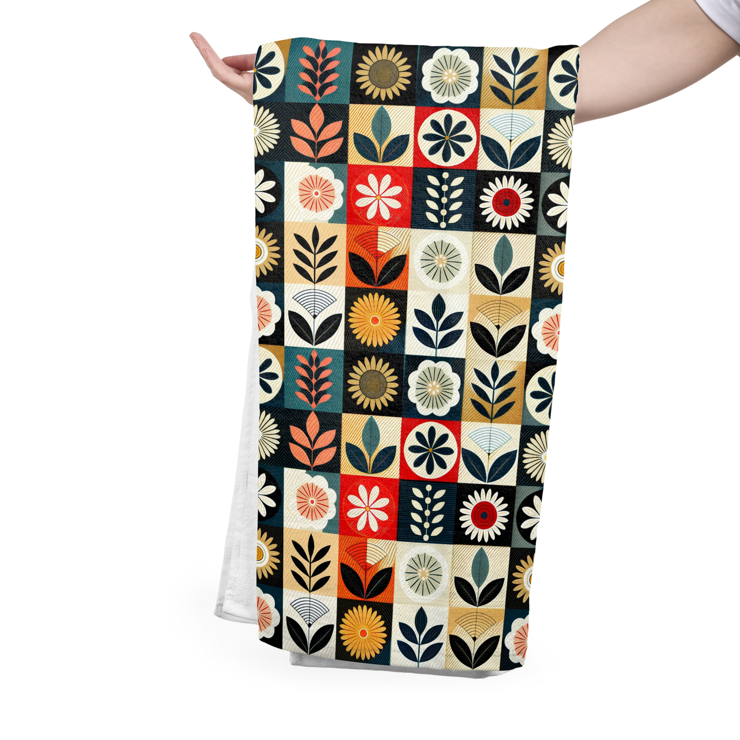 #FS006 Retro Geometric Seamless Pattern JPG