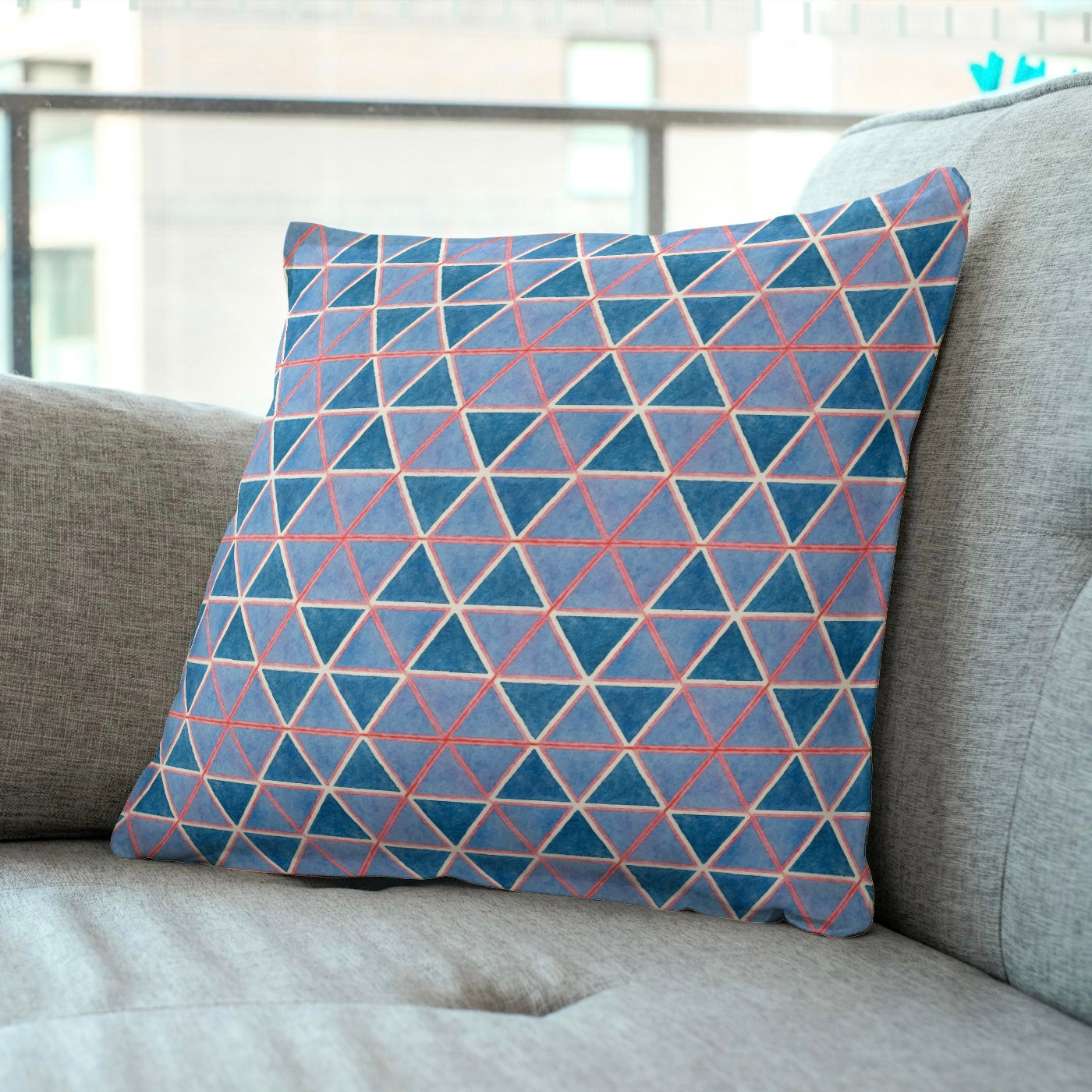 FS036 Triangle Geometric Seamless Pattern JPG PNG