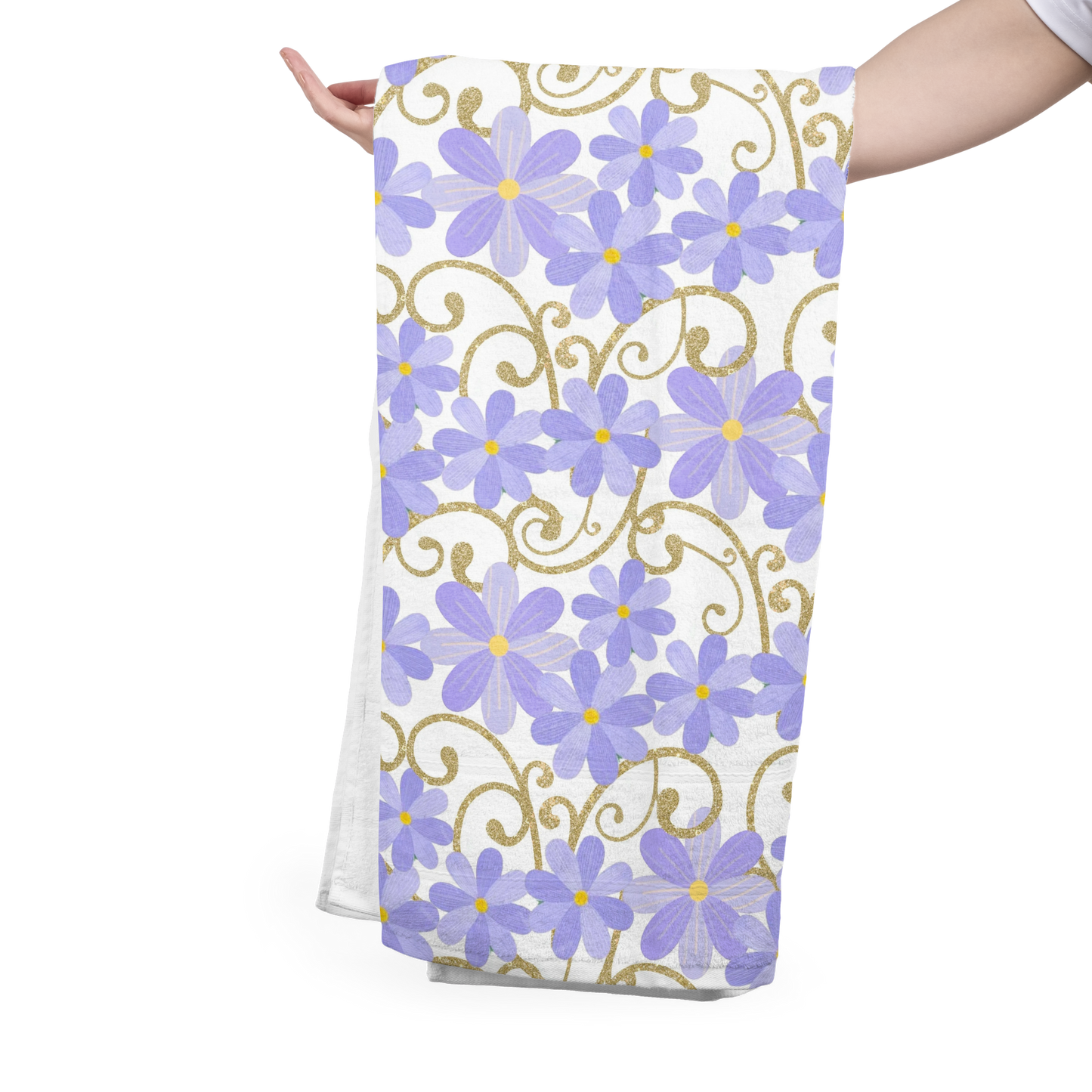 FS026 Lilac Floral Seamless Pattern JPG PNG