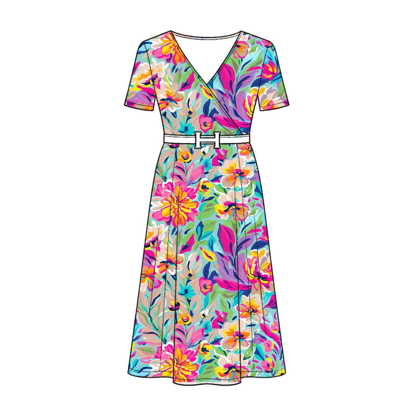 FS062 Wildflower Seamless Pattern JPG