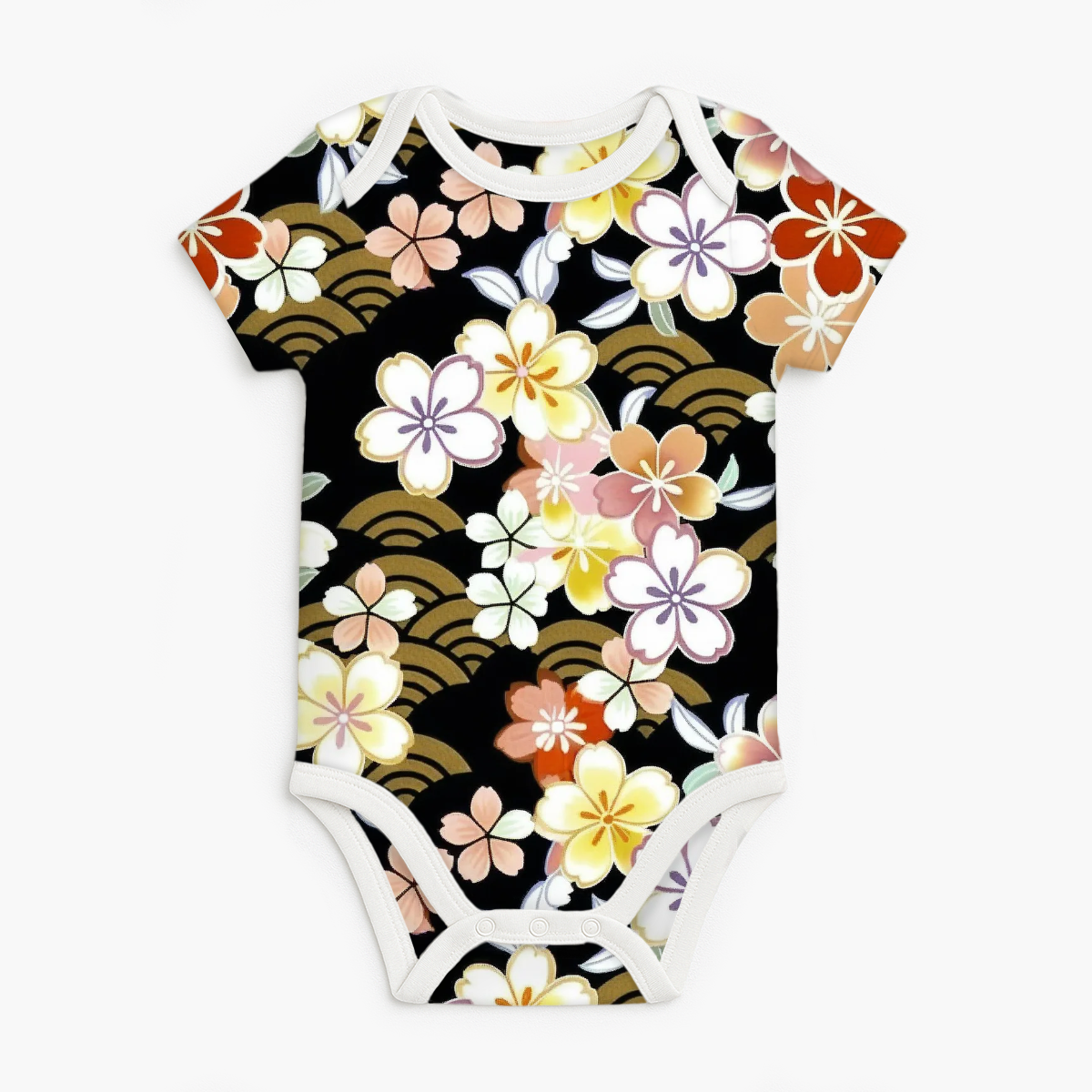 FS077 Japanese Style Floral Seamless Pattern JPG