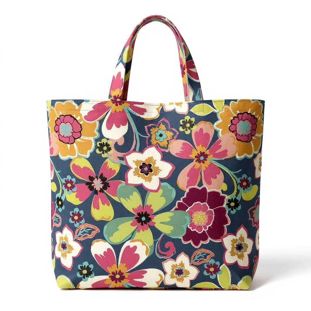 FS088 Colourful Blooming Flowers Seamless Pattern JPG