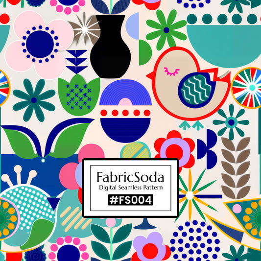 #FS004 Playful Geometric Seamless Pattern JPG