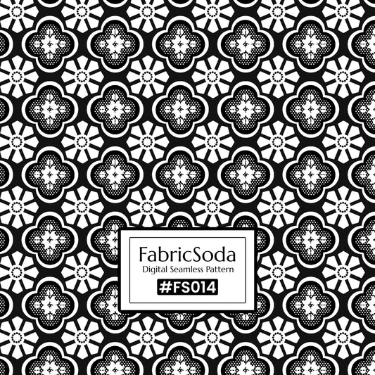 #FS014 Lace Floral Seamless Pattern JPG PNG