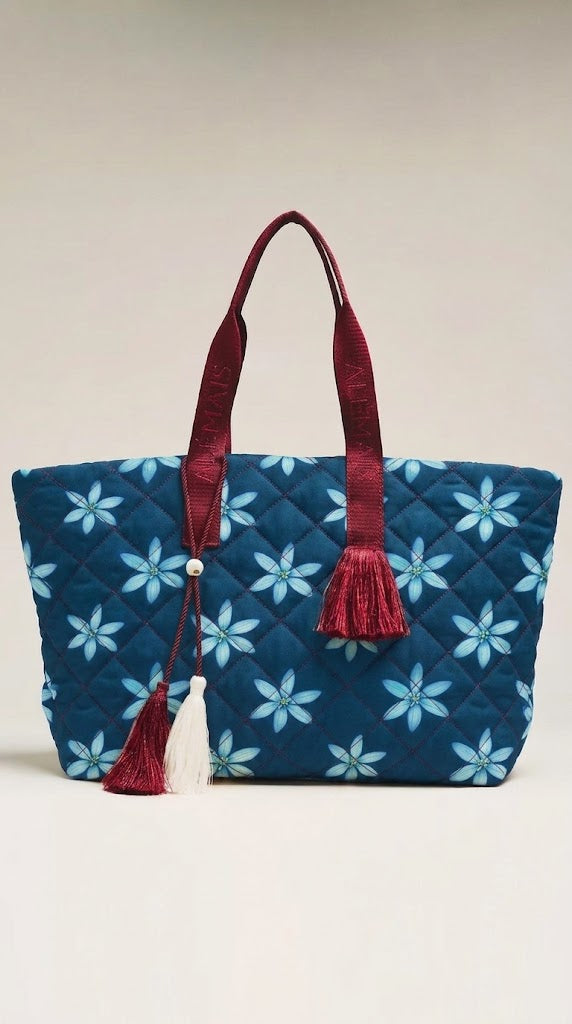 FS075 Blue Floral Seamless Pattern JPG