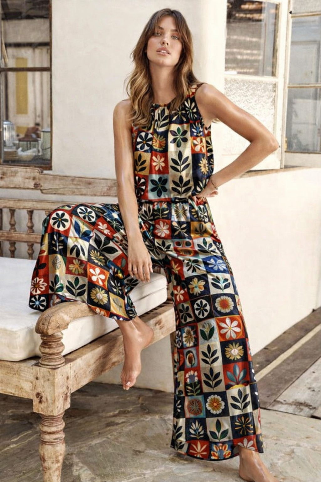 FS006 Retro Geometric Seamless Pattern JPG