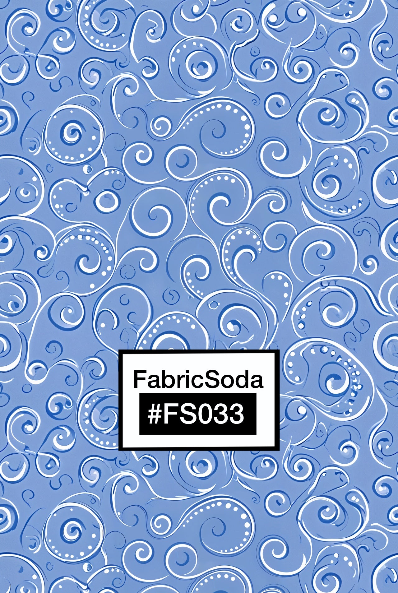 FS033 Bluewave Printed Fabric