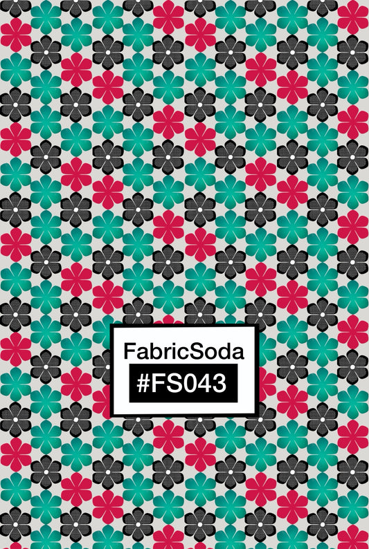 FS043 Christmas Printed Fabric