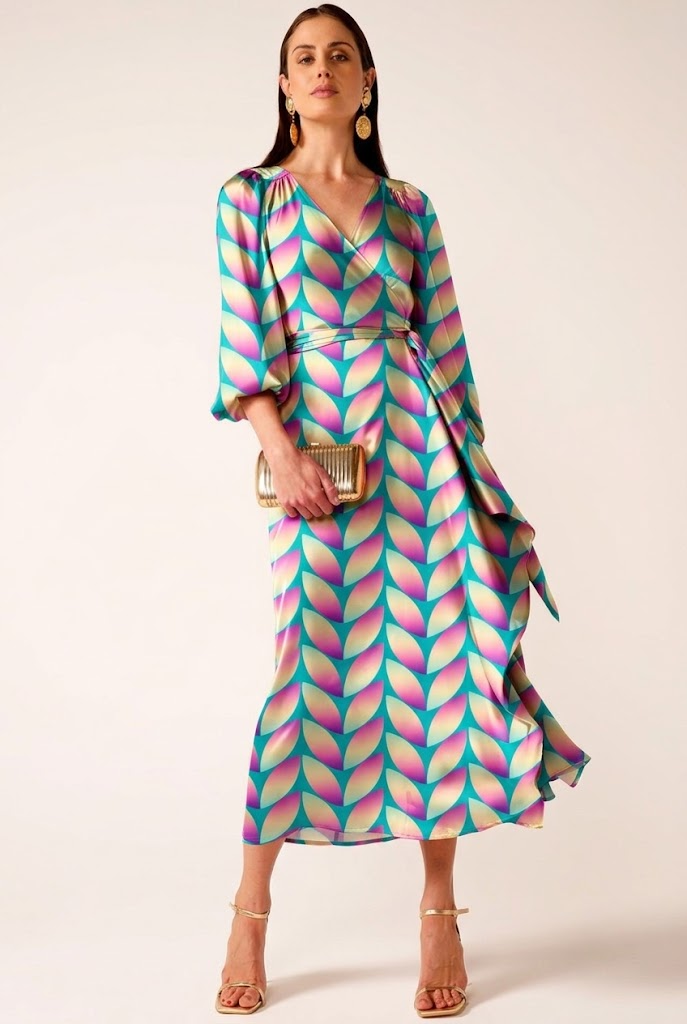 FS053 Knit Pattern Printed Fabric