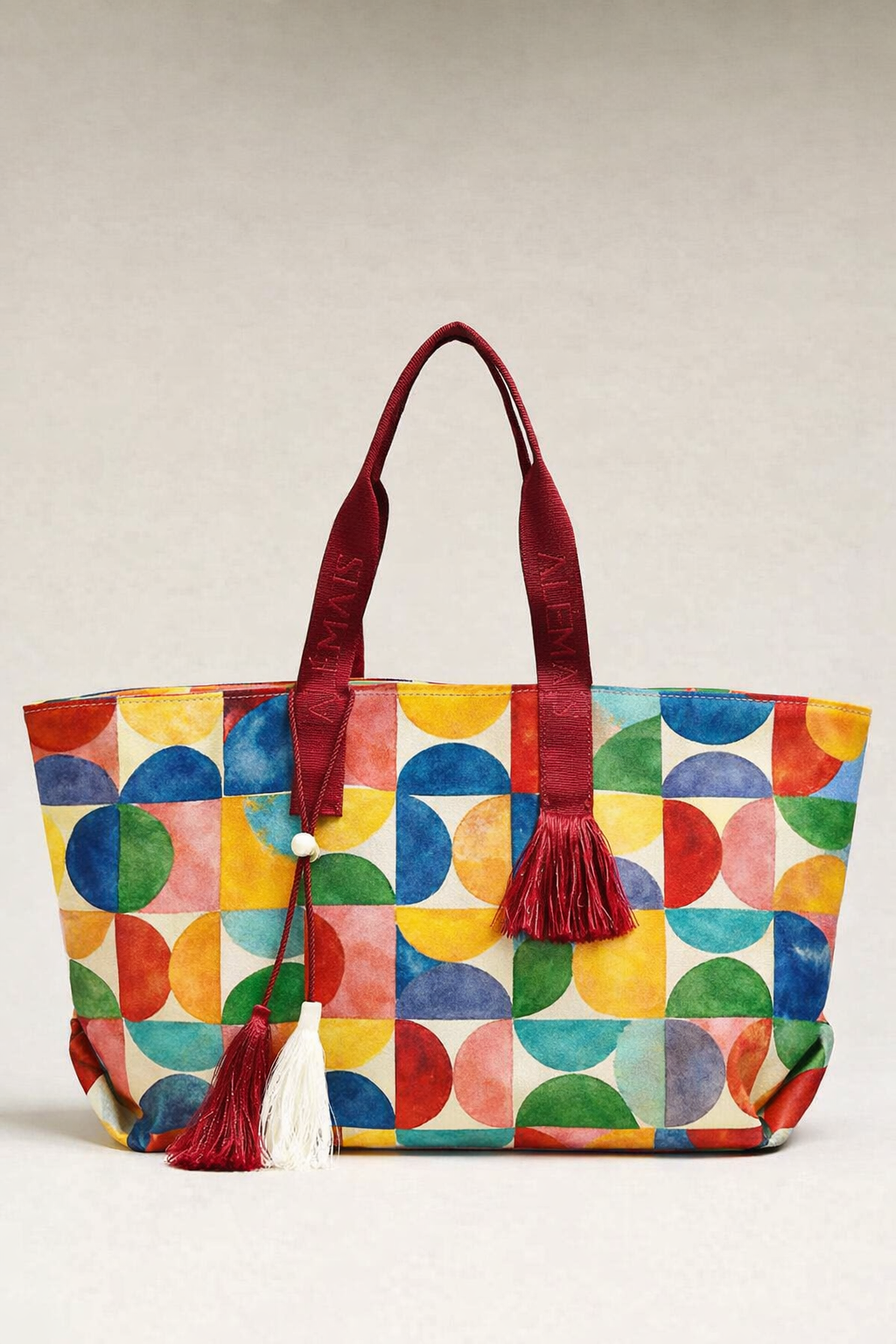 FS065 Vibrant Geometric Printed Fabric
