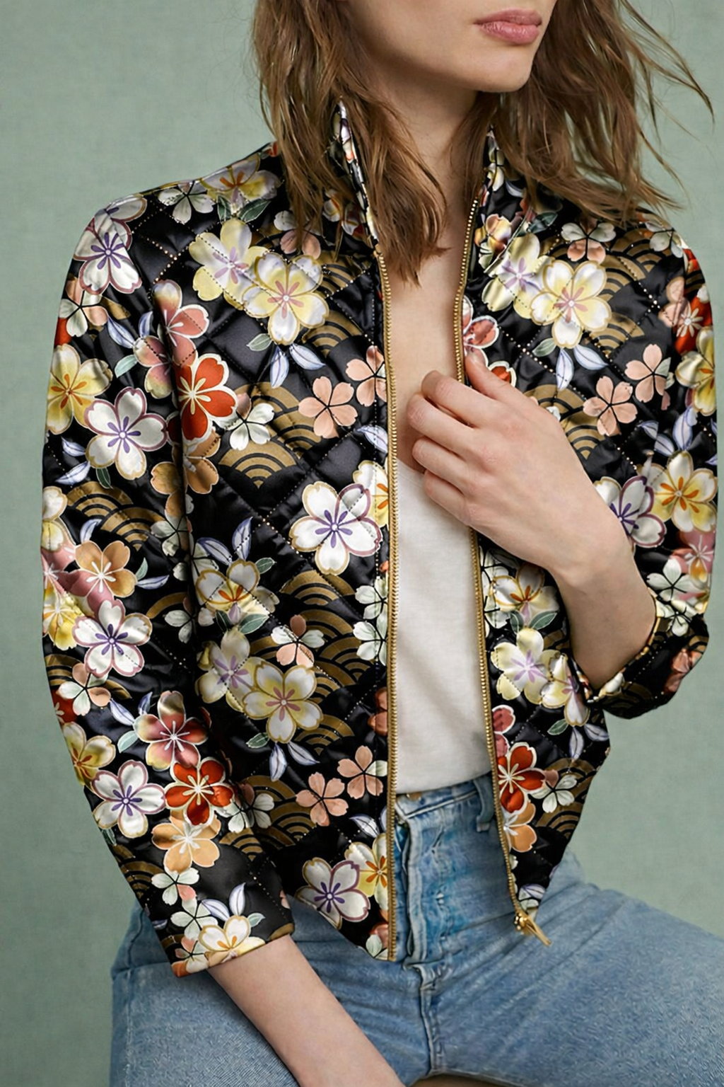 FS077 Japanese Style Floral Seamless Pattern JPG