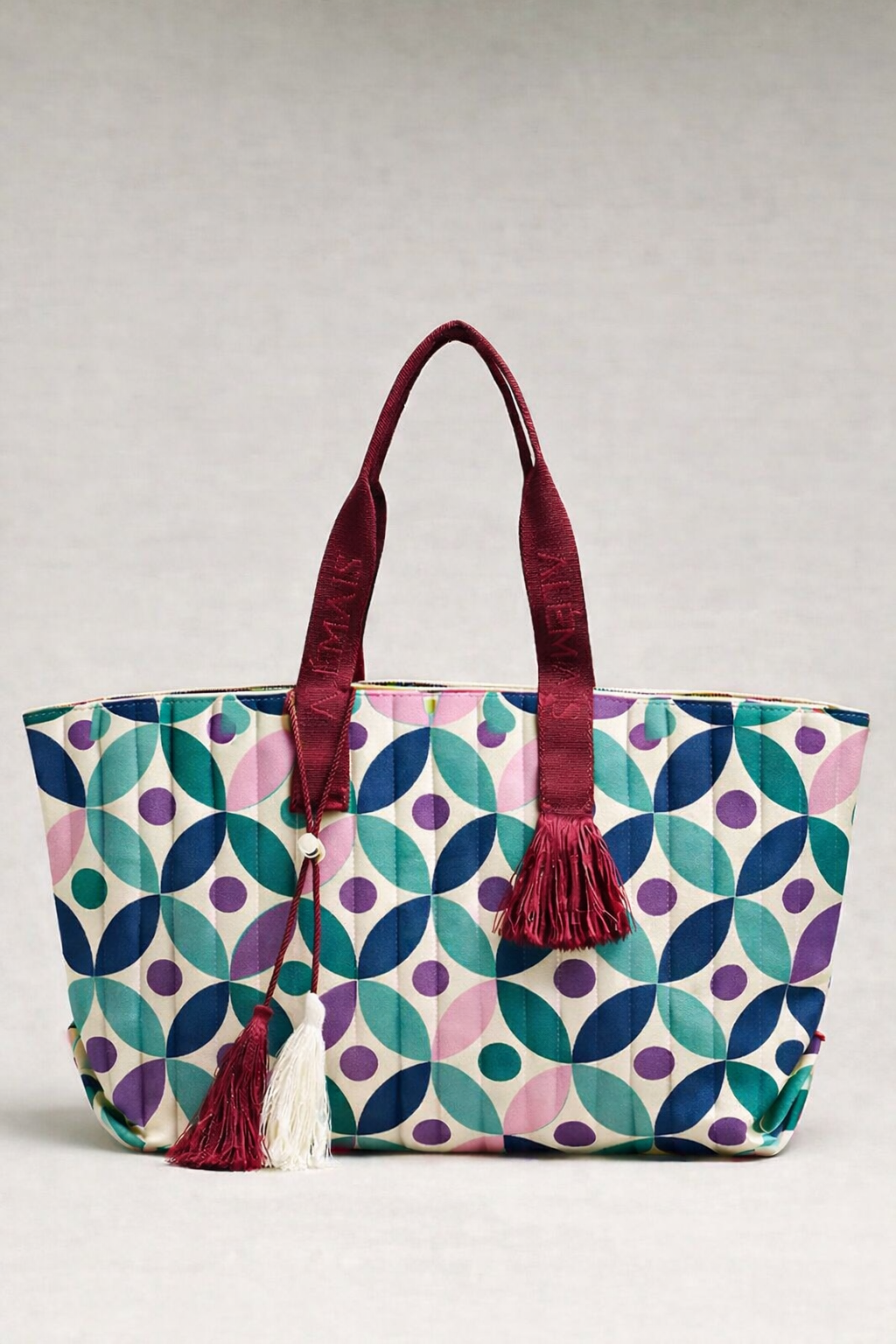 FS081 Pink and Green Geometric Seamless Pattern JPG