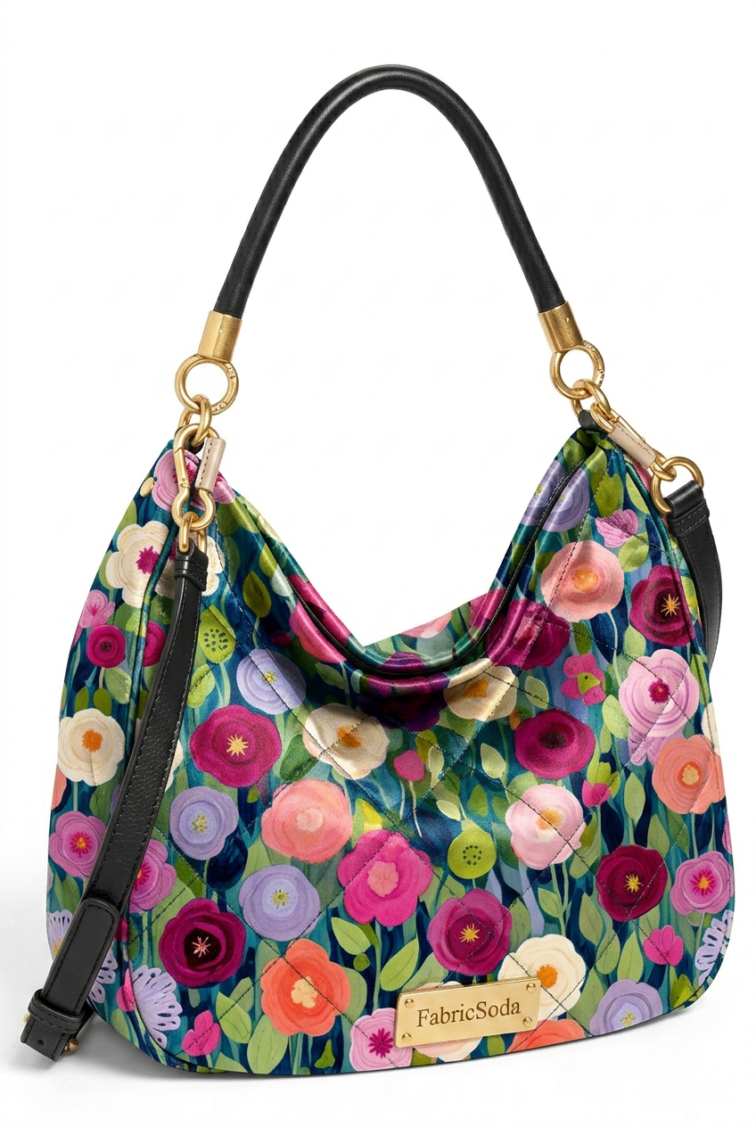 FS090 Flower Garden Printed Fabric