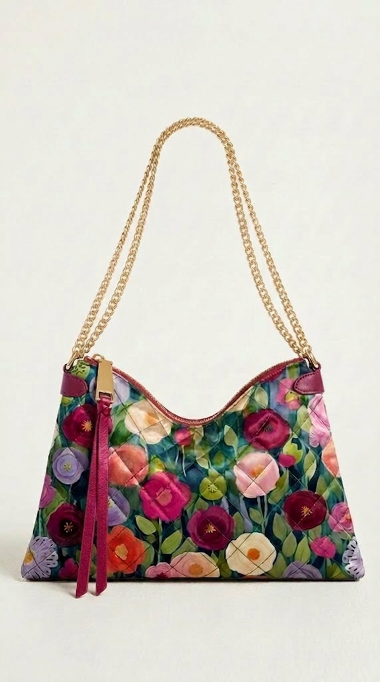 FS090 Flower Garden Printed Fabric