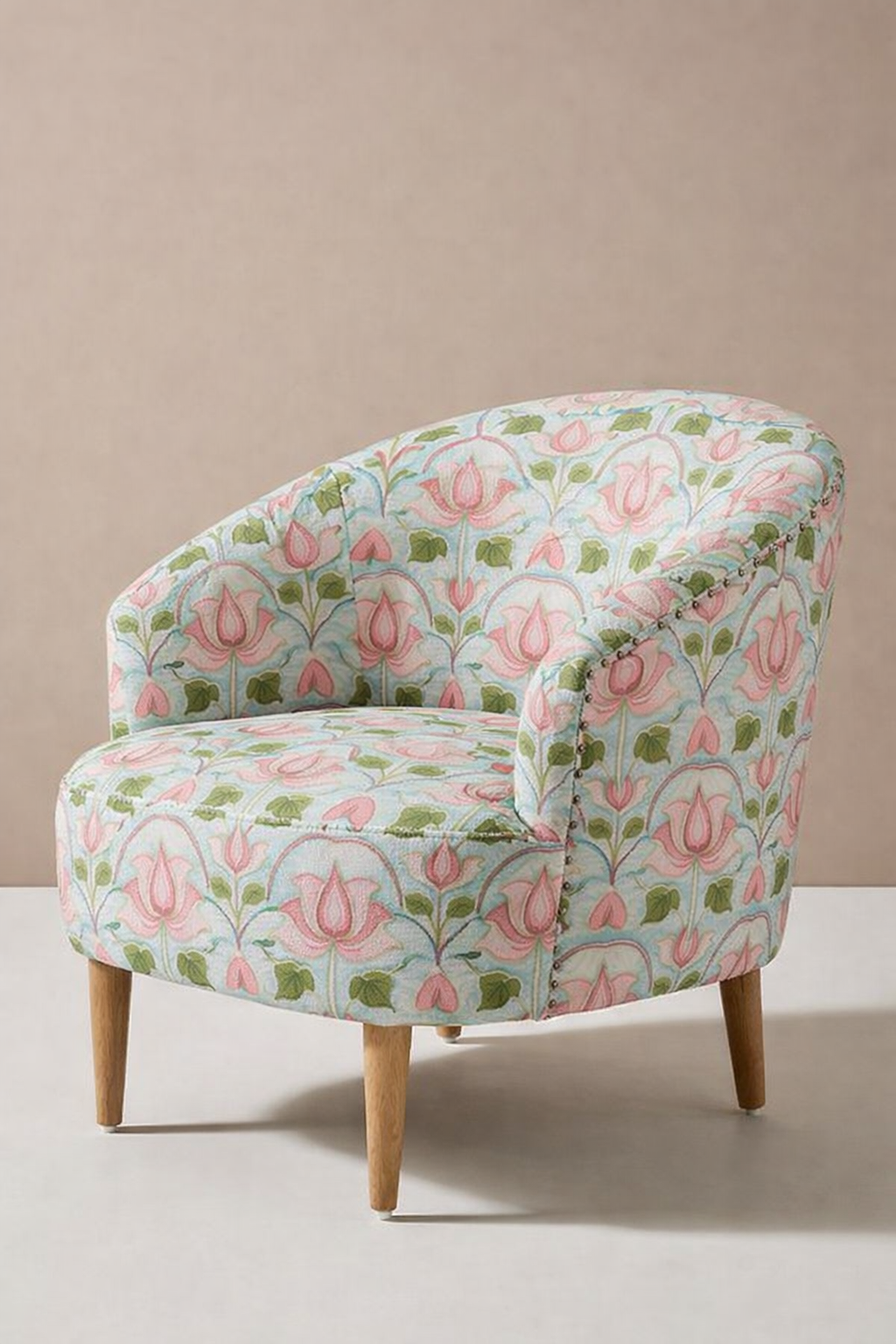 FS078 Fancy Pink Floral Seamless Pattern JPG