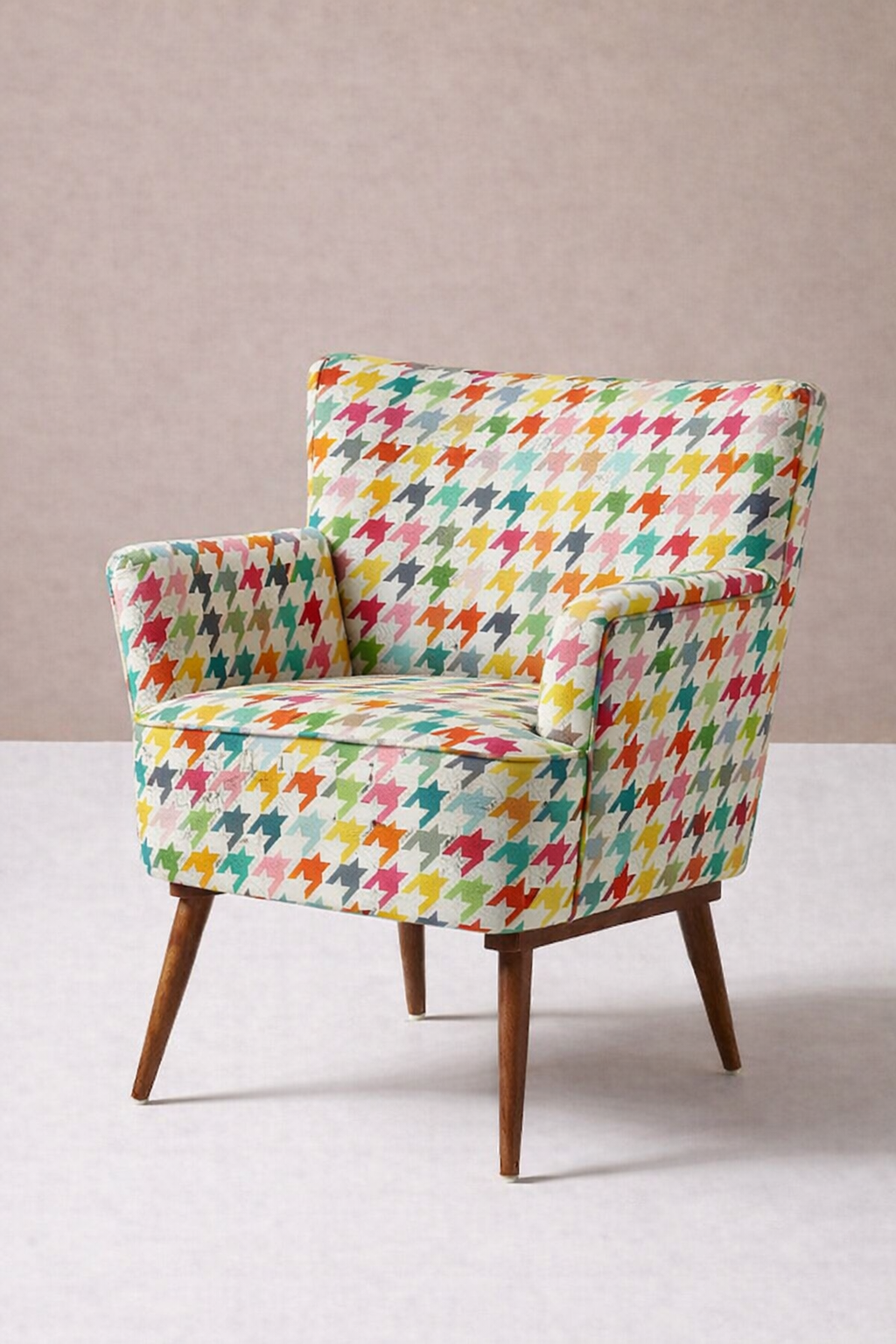 FS073 Multicolour Houndstooth Seamless Pattern JPG, Houndstooth pattern 
